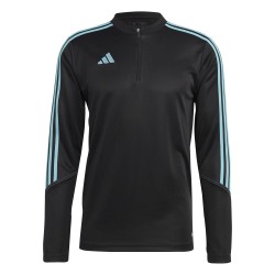 GIACCA TUTA MEZZA ZIP ADIDAS TIRO23 NERO