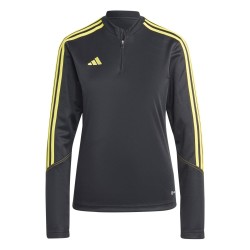 GIACCA TUTA MEZZA ZIP ADIDAS TIRO23 NERO