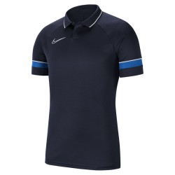 1 - NIKE DRI-FIT ACADEMY BLUE POLO