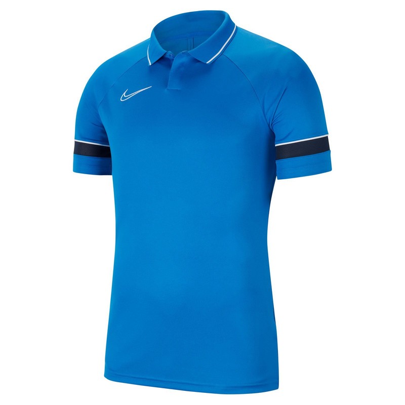 1 - NIKE DRI-FIT ACADEMY BLUE POLO 