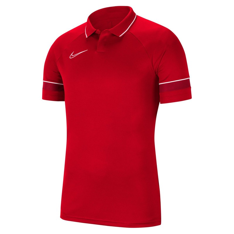 1 - NIKE DRI-FIT ACADEMY RED POLO