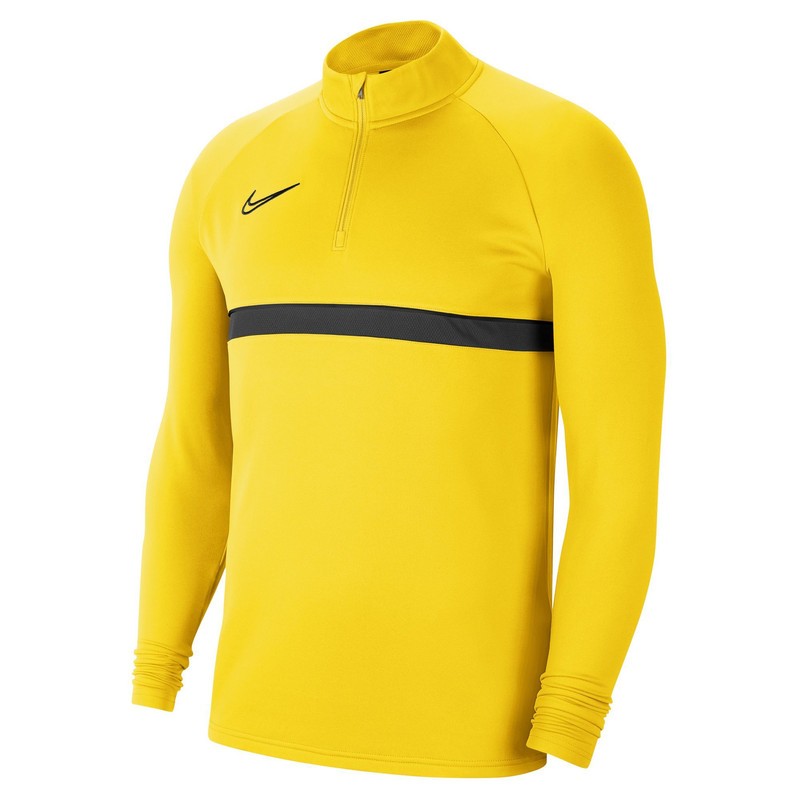 1 - GIACCA TUTA MEZZA ZIP NIKE DRI-FIT ACADEMY GIALLO