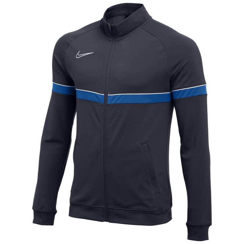 1 - FULL ZIP NIKE DRI-FIT ACADEMY BLUE SUIT JACKET