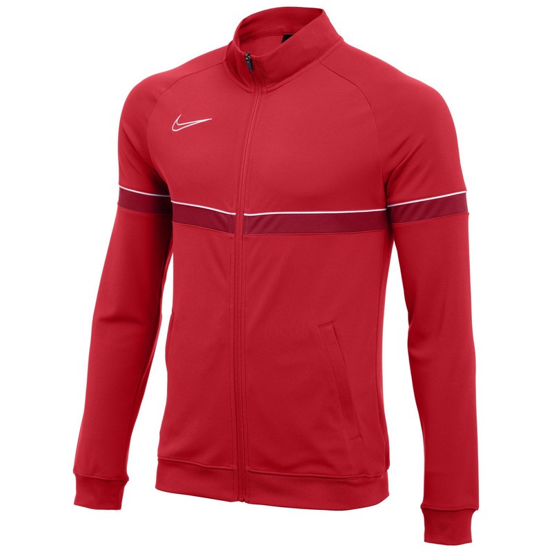 1 - GIACCA TUTA FULL ZIP NIKE DRI-FIT ACADEMY ROSSO