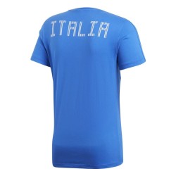 1 - MAGLIA SS ADIDAS ITALY CI TEE BLU