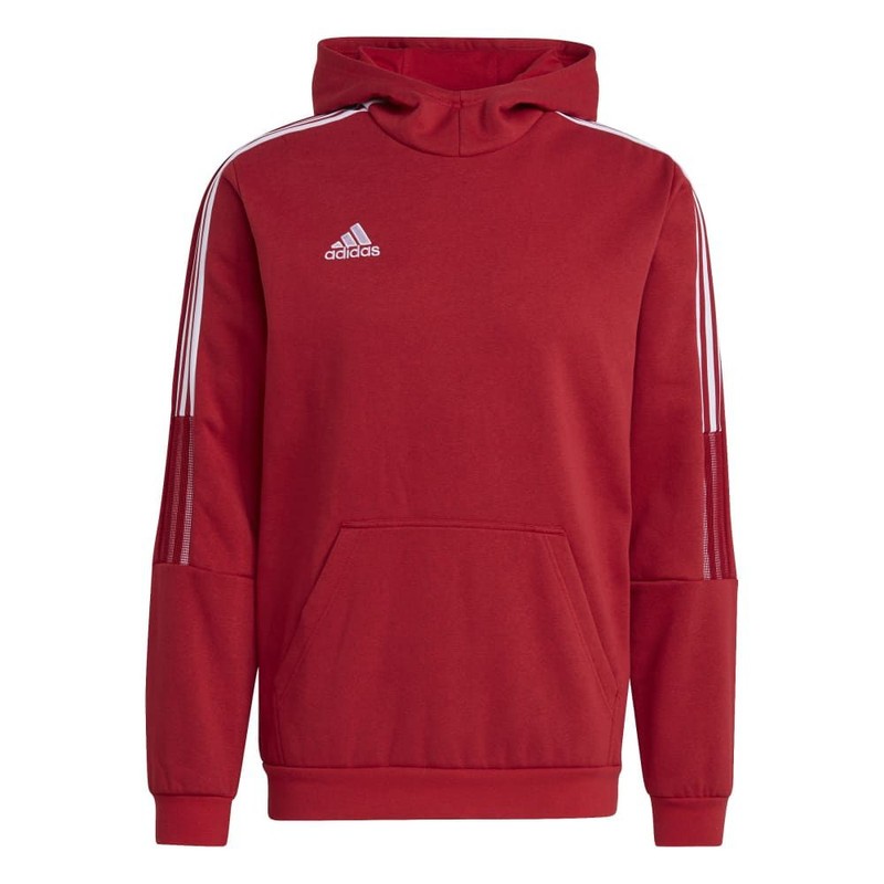 1 - ADIDAS TIRO21 RED HOODED SWEATSHIRT