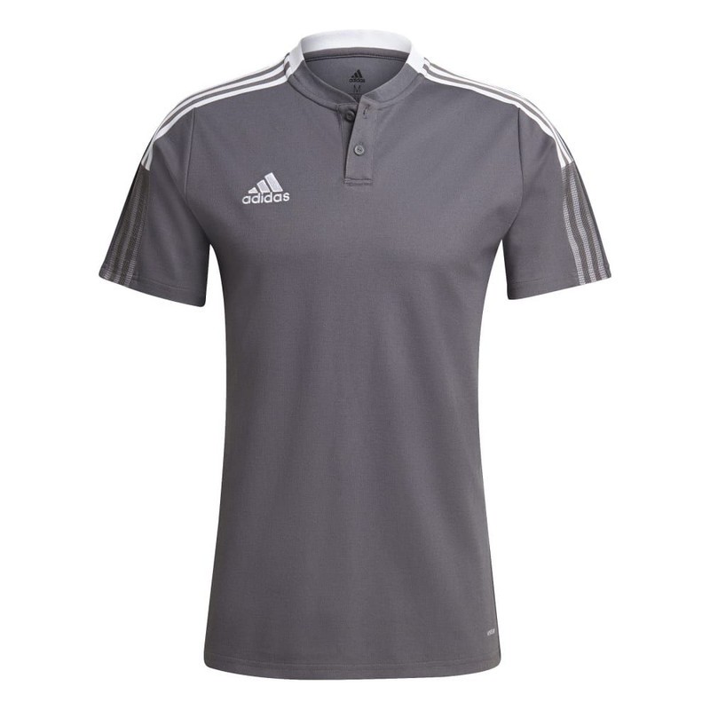 1 - POLO ADIDAS TIRO21 GRIGIO