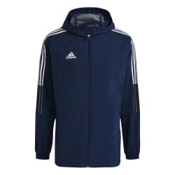 1 - FULL ZIP ADIDAS TIRO21 BLUE SUIT JACKET