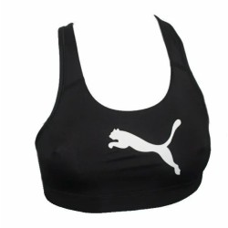 1 - PUMA BLACK SPORTS BRA