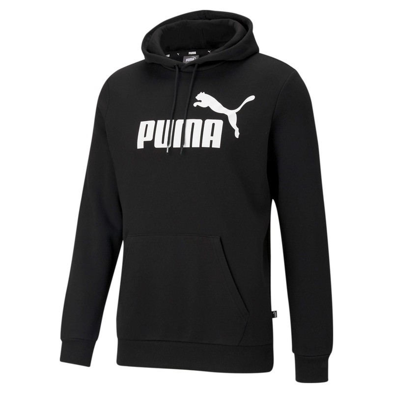 1 - BLACK PUMA HOODED SWEATSHIRT