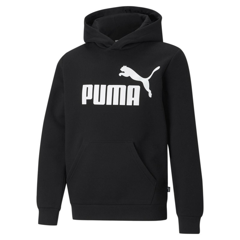 1 - BLACK PUMA HOODED SWEATSHIRT