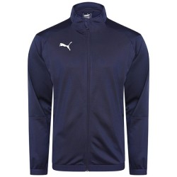 1 - GIACCA TUTA MEZZA ZIP PUMA BLU