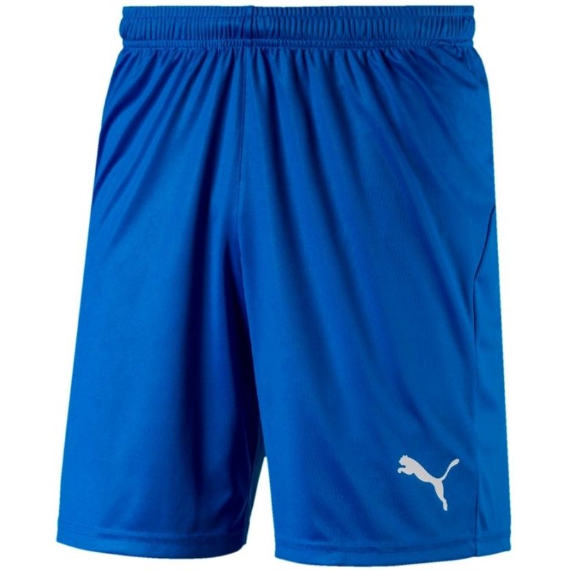 1 - PANTALONCINO PUMA AZZURRO