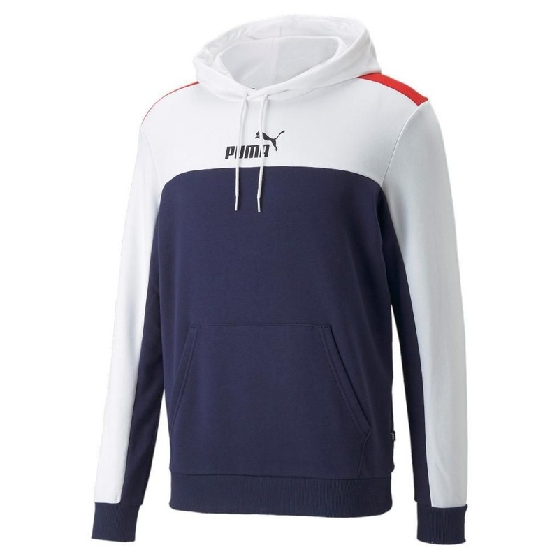 1 - PUMA BLUE HOODED SWEATSHIRT