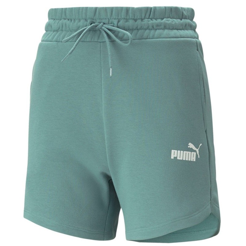 1 - PANTALONCINO PUMA TURCHESE