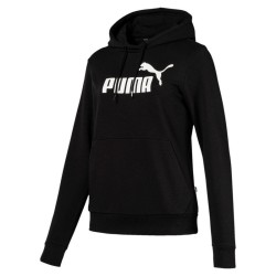 1 - BLACK PUMA HOODED SWEATSHIRT