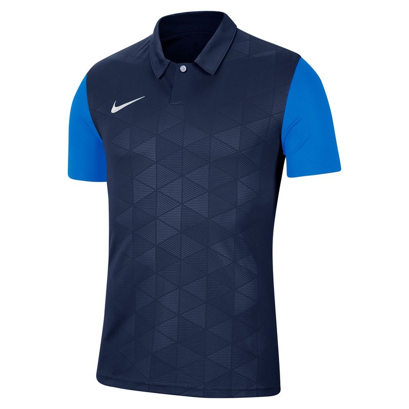 1 - MAGLIA SS NIKE TROPHY IV BLU 