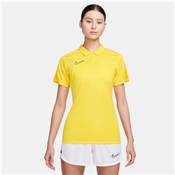 Nike Dri-Fit Academy short-sleeved pole (stock)-yellow woman