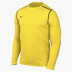 Yellow Nike Park20 training sweatshirt