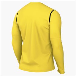 Yellow Nike Park20 training sweatshirt