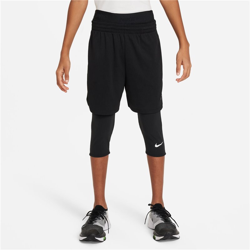 Nike Pro dri -fit leggings at 3/4 - Black boyfriend