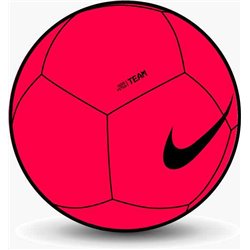 Nike Pitch Team - FA24 red football ball