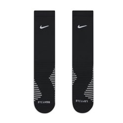 Nike dri-fit strikes medium black length socks