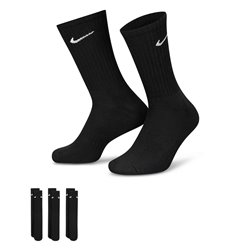 Calze Nike Cushioned per allenamento (3 Paia) Nero