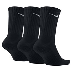 Calze Nike Cushioned per allenamento (3 Paia) Nero