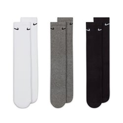Nike everyday cushioned training stockings (3 pairs) gray
