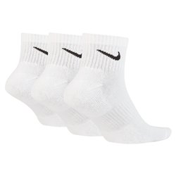 Nike Everyday Cushioned calze corte d'allenamento (3 Paia) Bianco