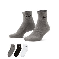 Nike Everyday Cushioned Corte of Training Court (3 pairs) gray