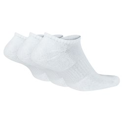 Nike Everyday Cushioned calze allenamento corte (3 Paia) Bianco