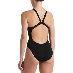 BLACK NIKE FASTBACK ONE-PIECE SWIMSUIT FOR WOMEN