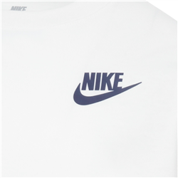 T-shirt a maniche lunghe con adesivo retrò Nike