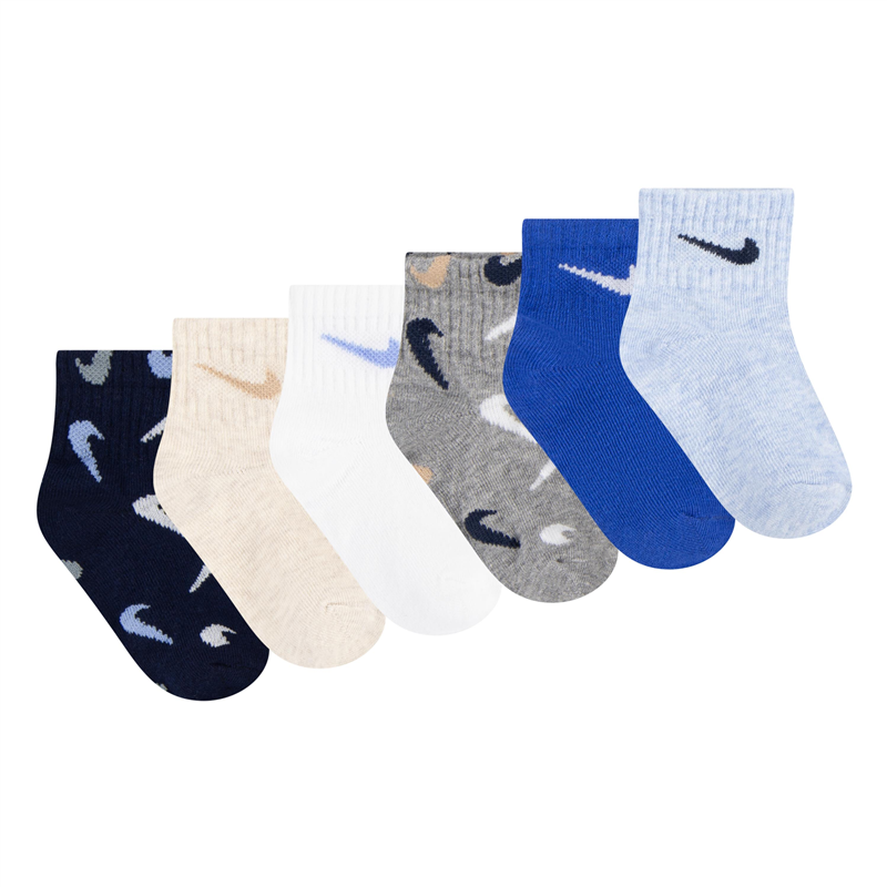 CALZINI ALLA CAVIGLIA SWOOSHFETTI 6PK