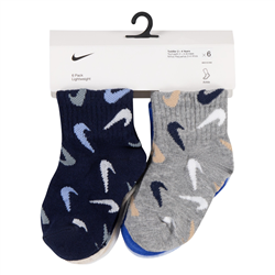 CALZINI ALLA CAVIGLIA SWOOSHFETTI 6PK