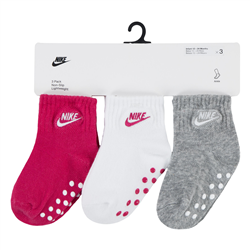 Nike 3-Pack Core Futura Gripper Ankle Socks