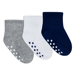 Nike 3-Pack Core Futura Gripper Ankle Socks