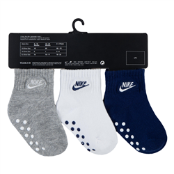 Confezione da 3 calzini Nike Core Futura Gripper alla caviglia