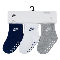 Confezione da 3 calzini Nike Core Futura Gripper alla caviglia