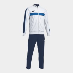 JOMA CHÁNDAL VICTORY COMPLETE TRACKSUIT WHITE BLUE