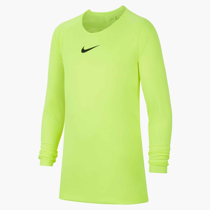 1 - Maglia Termica Nike Park First Layer Giallo Fluo