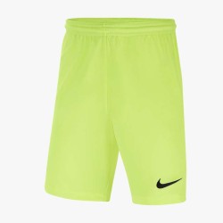 1 - Nike Park III Shorts Yellow Fluo