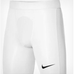 1 - Pantaloncino Aderente Pro Nike Strike Bianco