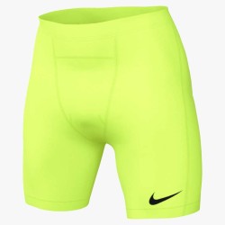 1 - Pantaloncino Aderente Pro Nike Strike Giallo Fluo