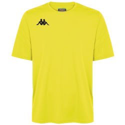 1 - KAPPA Fluo yellow SS shirt