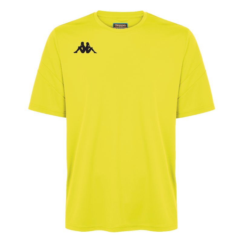 1 - KAPPA Fluo yellow SS shirt