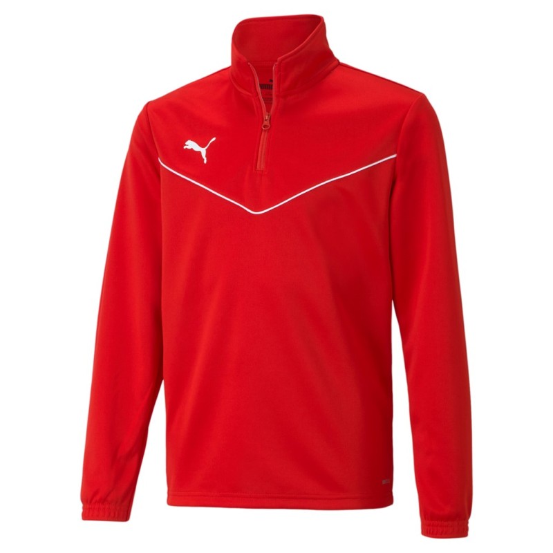 1 - GIACCA TUTA MEZZA ZIP PUMA ROSSO