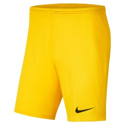 Nike Park III Shorts Yellow